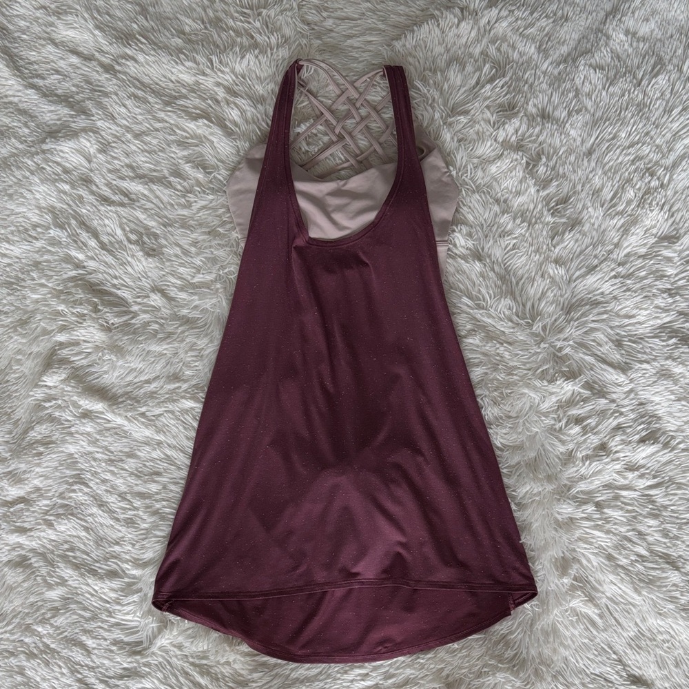 Lululemon Sleeveless Tank With Attached Sports Bra